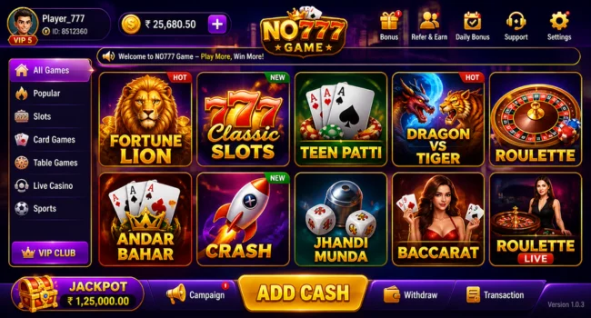 NO777 Game