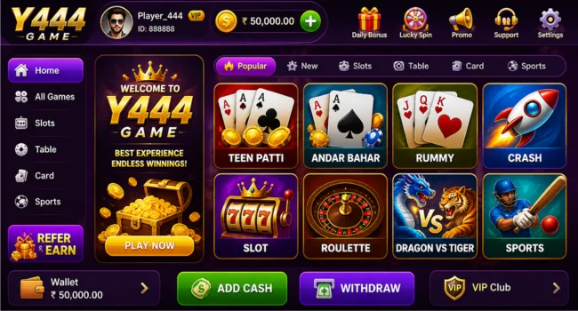 Y444 Game