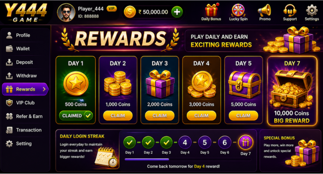 Y444 Game
