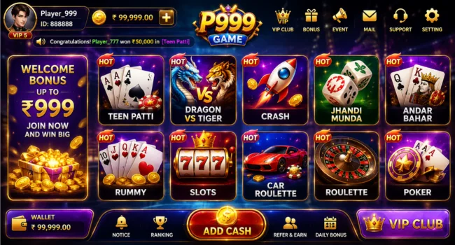 P999 Game