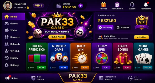 Pak33 Game